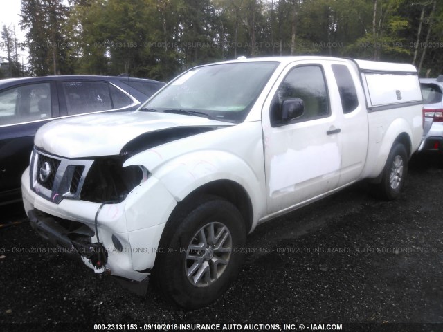 1N6AD0CW6HN720584 - 2017 NISSAN FRONTIER SV/PRO-4X WHITE photo 2