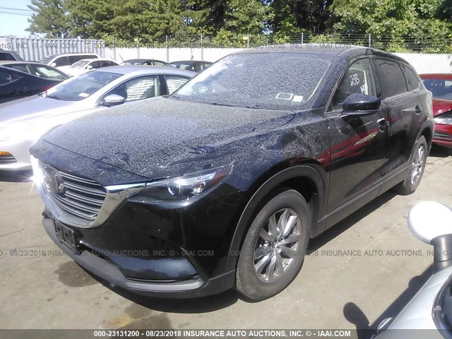 JM3TCBCY1J0214540 - 2018 MAZDA CX-9 TOURING BLACK photo 2