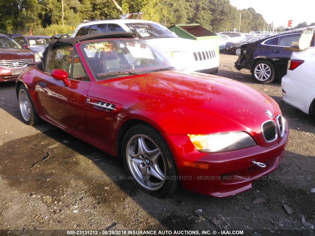 WBSCK9332WLC87670 - 1998 BMW M ROADSTER RED photo 1