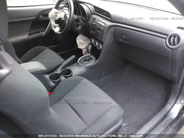 JTKJF5C7XD3047171 - 2013 TOYOTA SCION TC 灰色 照片 5
