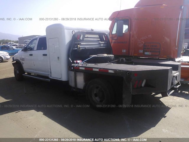 3C7WRNFL5EG267283 - 2014 DODGE 5500 4X4 CREWCAB  WHITE photo 3