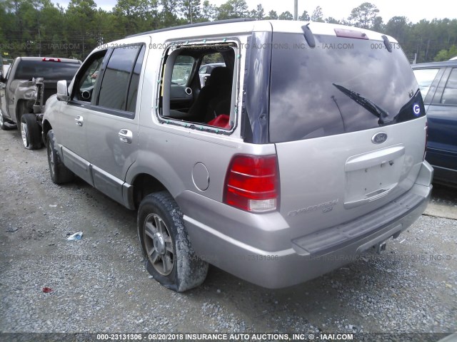 1FMRU15W43LC42691 - 2003 FORD EXPEDITION XLT SILVER photo 3