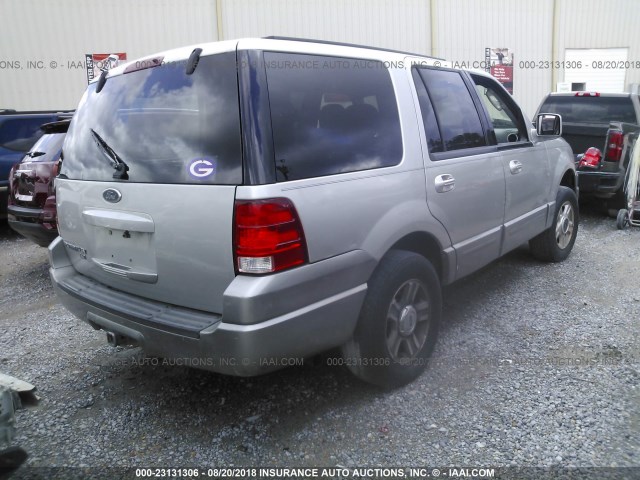 1FMRU15W43LC42691 - 2003 FORD EXPEDITION XLT SILVER photo 4