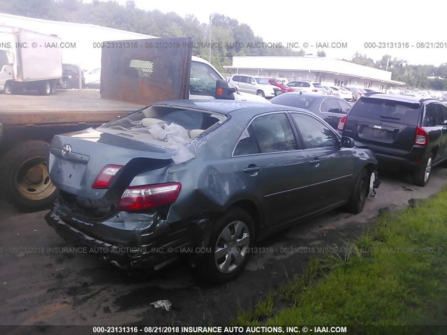 4T1BE46K69U874641 - 2009 TOYOTA CAMRY SE/LE/XLE GREEN photo 4