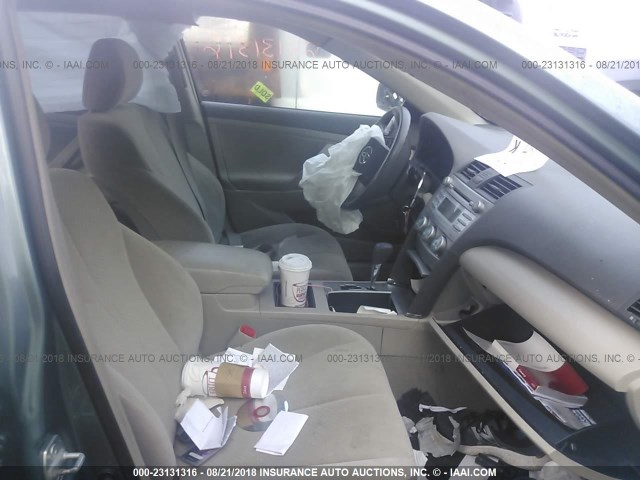 4T1BE46K69U874641 - 2009 TOYOTA CAMRY SE/LE/XLE მწვანე ფოტო 5