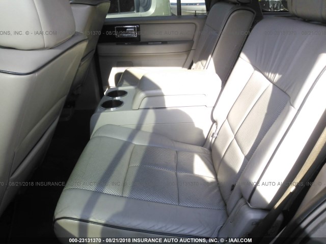 5LMFU28537LJ04865 - 2007 LINCOLN NAVIGATOR BLACK photo 8