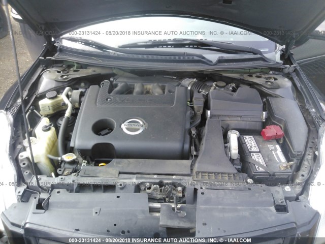 1N4BL24E78C263801 - 2008 NISSAN ALTIMA 3.5SE BLACK photo 10