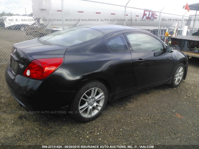 1N4BL24E78C263801 - 2008 NISSAN ALTIMA 3.5SE BLACK photo 4