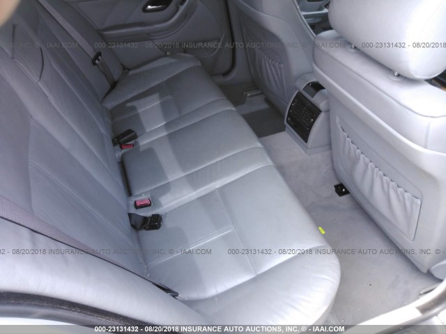 WBADM6341YGU05016 - 2000 BMW 528 I AUTOMATIC Gümüş foto 8