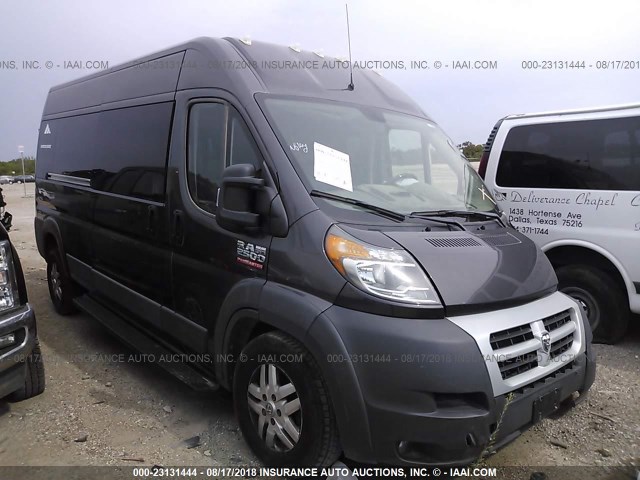 3C6TRVPG6FE508791 - 2015 RAM PROMASTER 2500 2500 HIGH GRAY photo 1