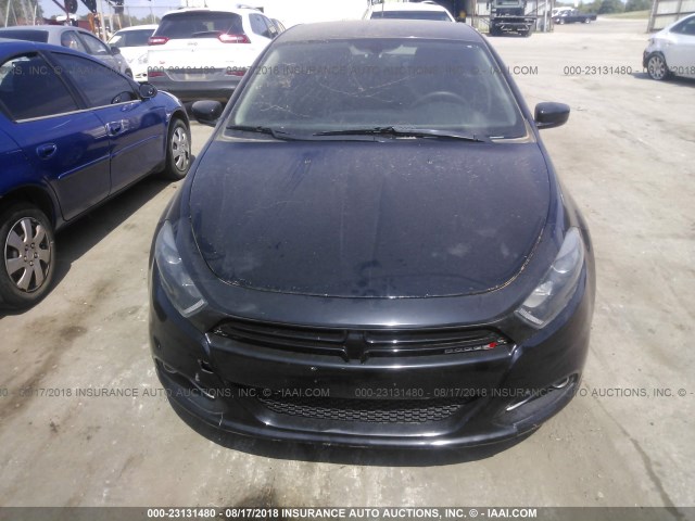 1C3CDFBA4DD288487 - 2013 DODGE DART SXT BLACK photo 6