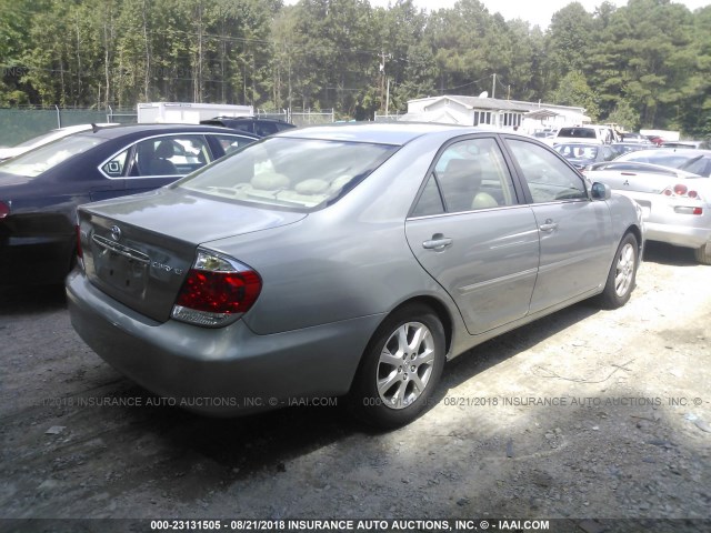 4T1BE30K35U503126 - 2005 TOYOTA CAMRY LE/XLE/SE 绿色 照片 4