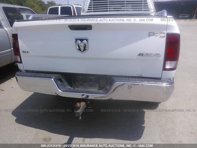 3C6UR5JL2DG588036 - 2013 RAM 2500 SLT WHITE photo 6