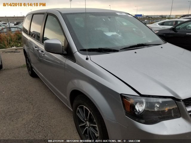 2C4RDGEG4JR205080 - 2018 DODGE GRAND CARAVAN GT SILVER photo 15