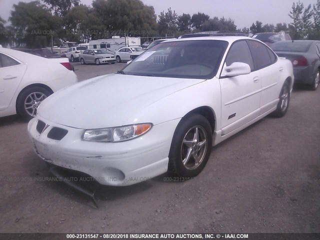 1G2WR52181F169382 - 2001 PONTIAC GRAND PRIX GTP WHITE photo 2