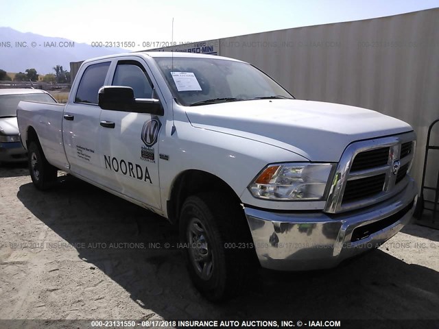 3C6TD5HT1CG268527 - 2012 DODGE RAM 2500 ST WHITE photo 1