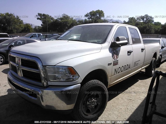 3C6TD5HT1CG268527 - 2012 DODGE RAM 2500 ST WHITE photo 2