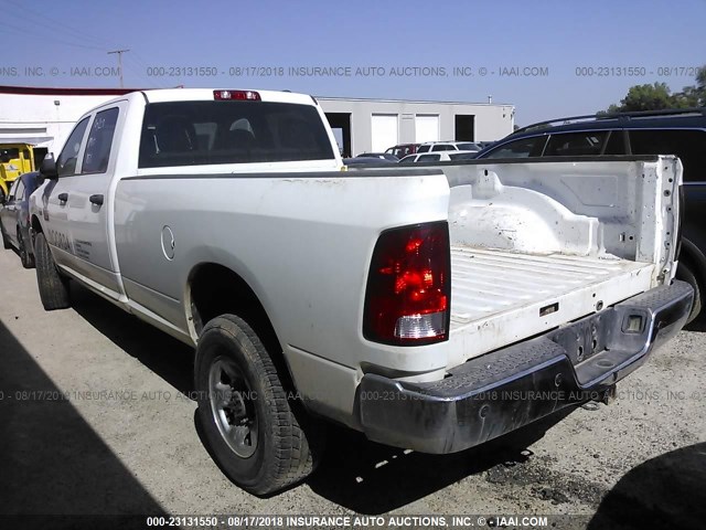 3C6TD5HT1CG268527 - 2012 DODGE RAM 2500 ST WHITE photo 3