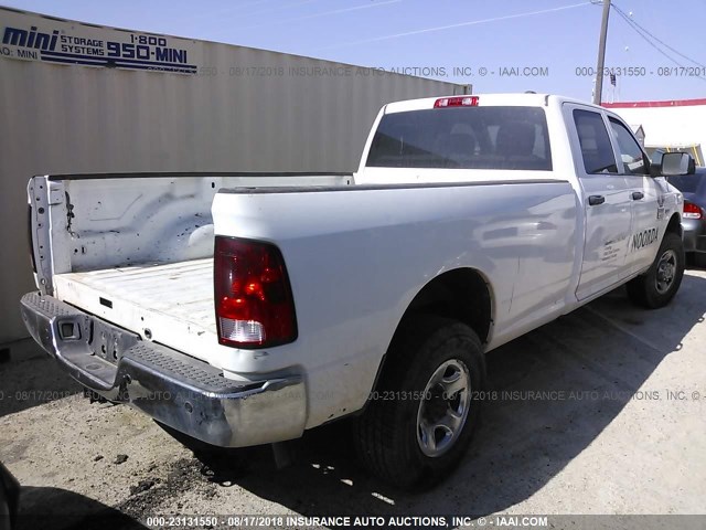 3C6TD5HT1CG268527 - 2012 DODGE RAM 2500 ST WHITE photo 4