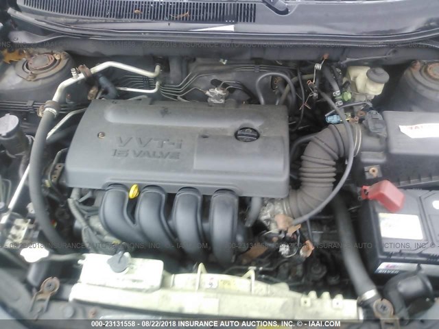 5Y2SM62813Z476096 - 2003 PONTIAC VIBE BLACK photo 10