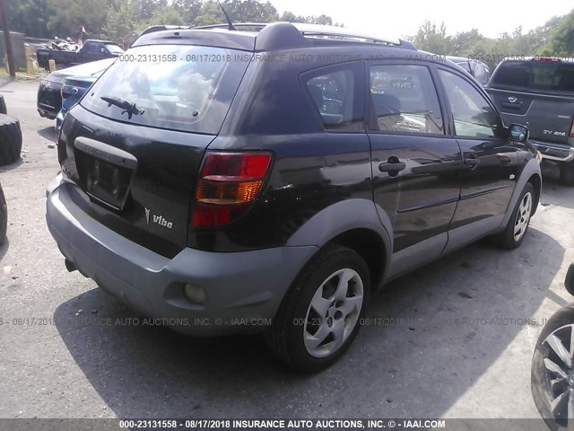 5Y2SM62813Z476096 - 2003 PONTIAC VIBE BLACK photo 4