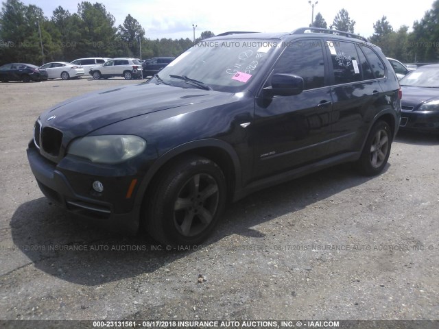 5UXFE43529L265863 - 2009 BMW X5 XDRIVE30I BLACK photo 2