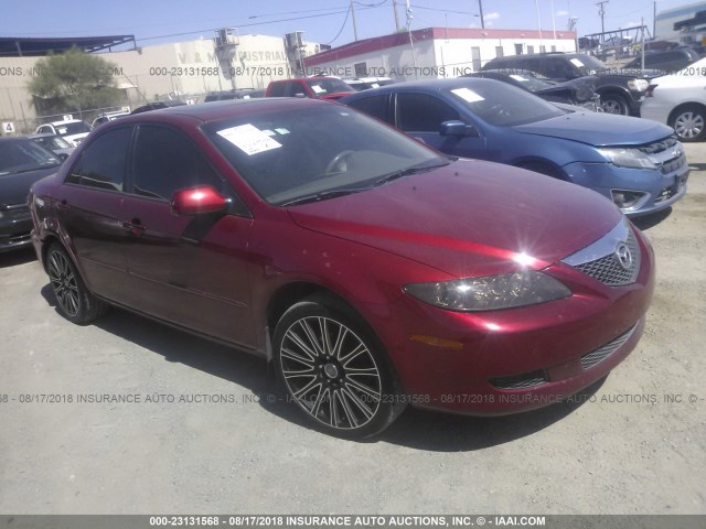 1YVFP80C145N70266 - 2004 MAZDA 6 I RED photo 1