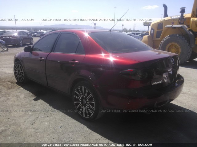 1YVFP80C145N70266 - 2004 MAZDA 6 I RED photo 3