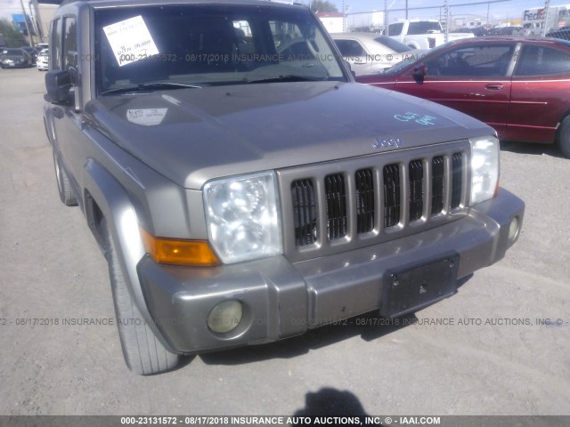 1J8HH48N56C157073 - 2006 JEEP COMMANDER BROWN photo 6