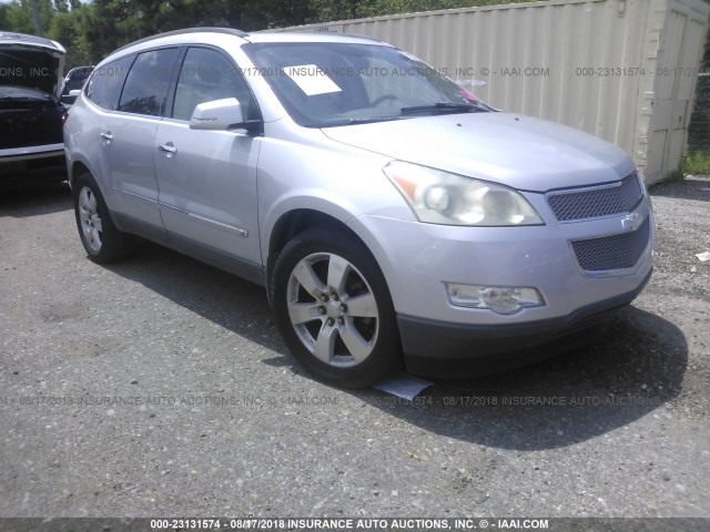 1GNER33D69S101418 - 2009 CHEVROLET TRAVERSE LTZ SILVER photo 1