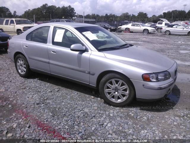 YV1RS58D332246243 - 2003 VOLVO S60 2.4T SILVER photo 1