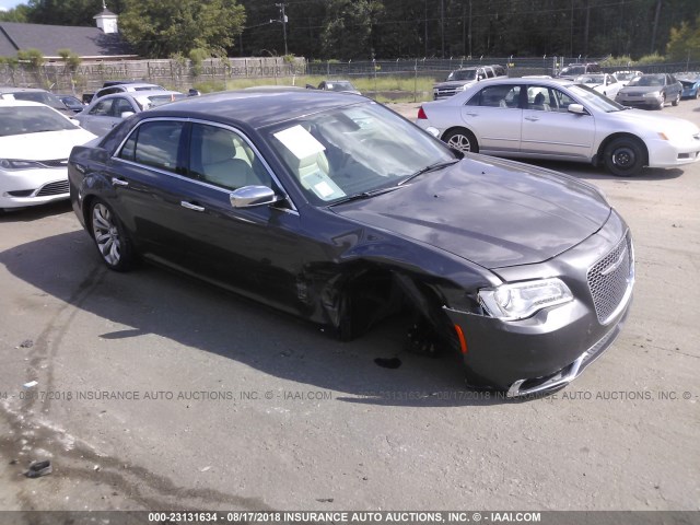 2C3CCAEG3JH159743 - 2018 CHRYSLER 300 LIMITED GRAY photo 1