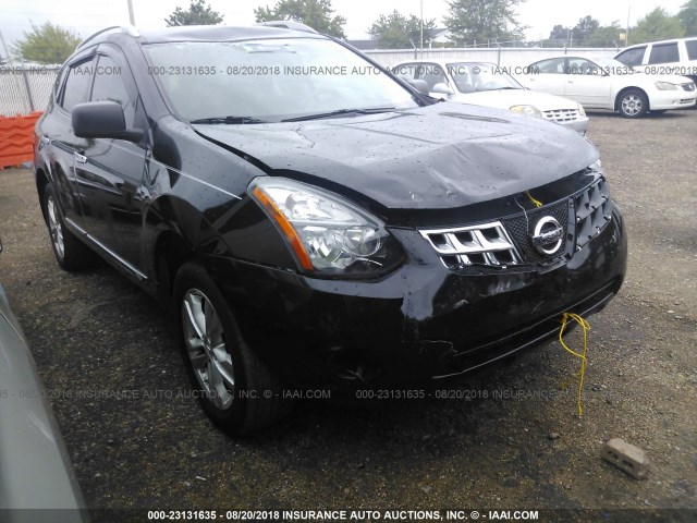 JN8AS5MT2FW654184 - 2015 NISSAN ROGUE SELECT  BLACK photo 1