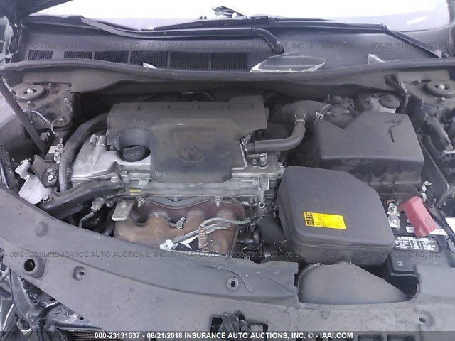 4T4BF1FK0ER347870 - 2014 TOYOTA CAMRY L/SE/LE/XLE შავი ფოტო 10