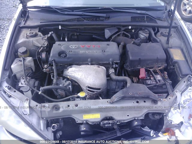 4T1BE32K42U051955 - 2002 TOYOTA CAMRY LE/XLE/SE Gümüş foto 10