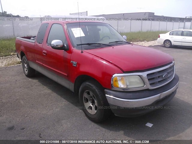 1FTRX17L92NA08127 - 2002 FORD F150 RED photo 1