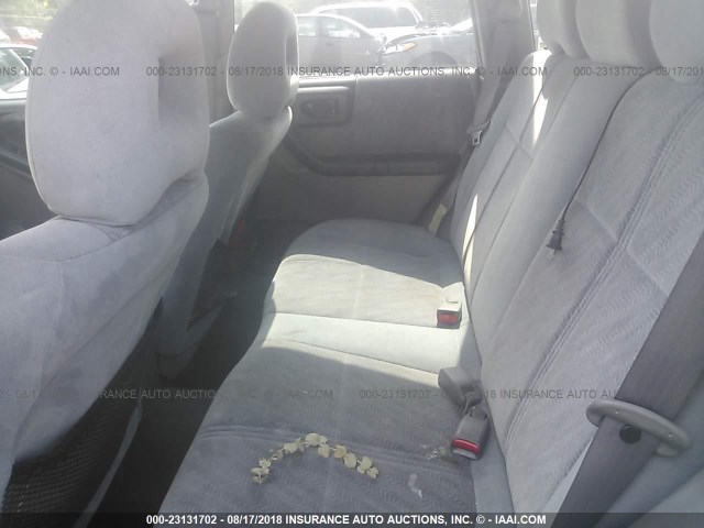 JF1SF65591H707704 - 2001 SUBARU FORESTER S WHITE photo 8