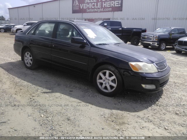 4T1BF28B52U197909 - 2002 TOYOTA AVALON XL/XLS BLACK photo 1