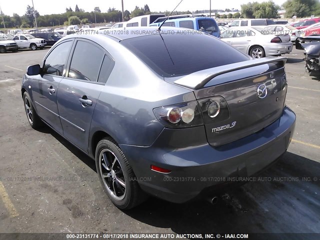 JM1BK32G991192640 - 2009 MAZDA 3 I BLACK photo 3