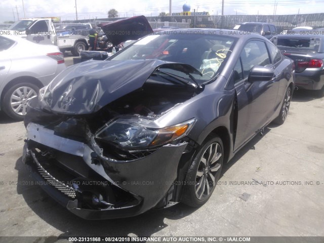 2HGFG3B09FH516867 - 2015 HONDA CIVIC EXL 灰色 照片 2
