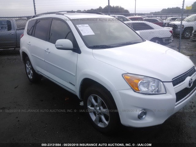 2T3YF4DV1CW148432 - 2012 TOYOTA RAV4 LIMITED WHITE photo 1