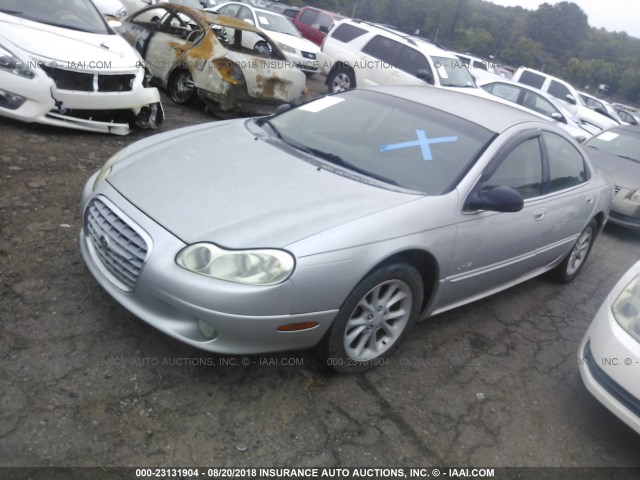 2C3HC56G5YH423695 - 2000 CHRYSLER LHS GRAY photo 2