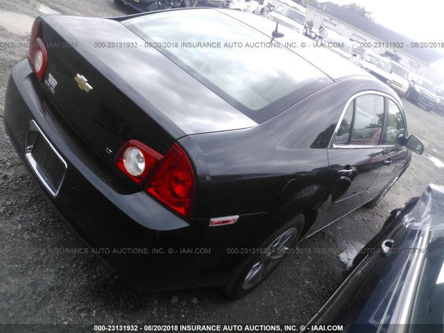 1G1ZH57B094165744 - 2009 CHEVROLET MALIBU 1LT 黑色 照片 4