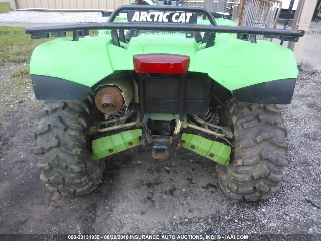 4UF05ATV85T231676 - 2005 ARCTIC CAT ATV GREEN photo 6