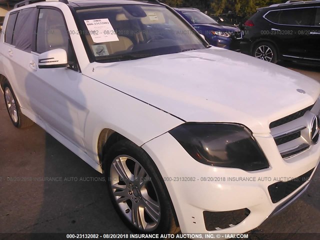 WDCGG5HB1FG396284 - 2015 MERCEDES-BENZ GLK 350 WHITE photo 6