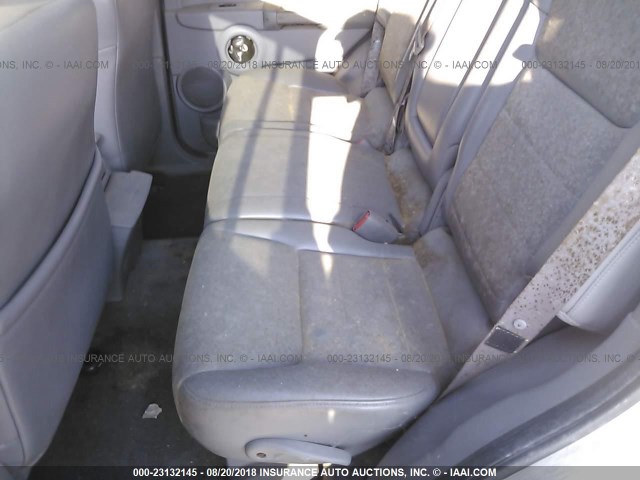 1J8HH48N56C133176 - 2006 JEEP COMMANDER WHITE photo 8