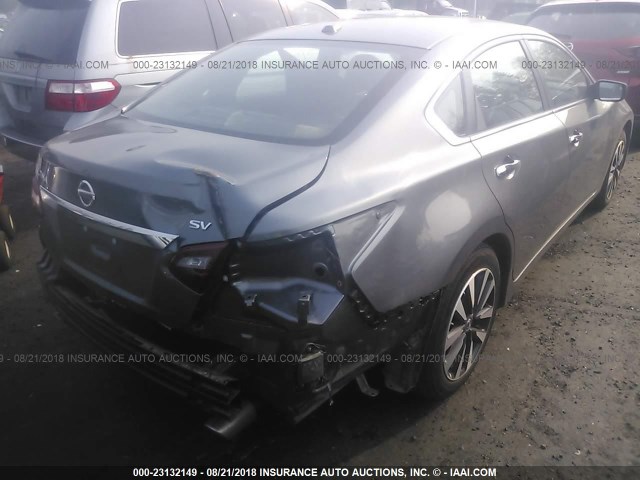 1N4AL3AP0JC204411 - 2018 NISSAN ALTIMA 2.5/S/SV/SL/SR GRAY photo 4