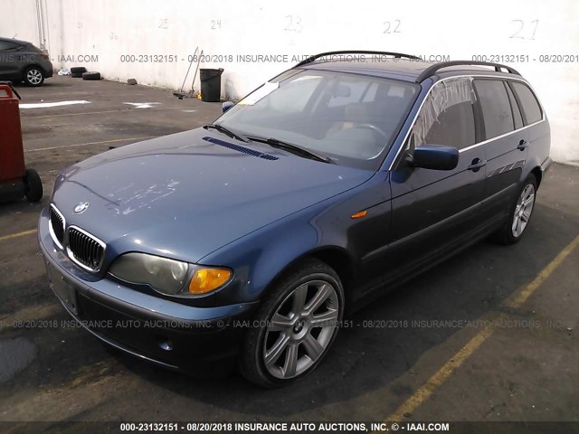 WBAEP33402PF01093 - 2002 BMW 325 XIT BLUE photo 2