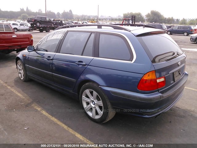 WBAEP33402PF01093 - 2002 BMW 325 XIT BLUE photo 3