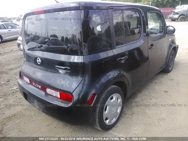 JN8AZ28R79T111394 - 2009 NISSAN CUBE S/SL BLACK photo 4